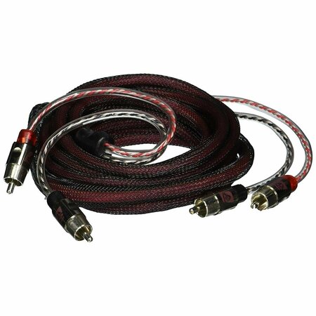 CERWIN-VEGA MOBILE Dual Twisted Rca 12Ft. Cable CRS12